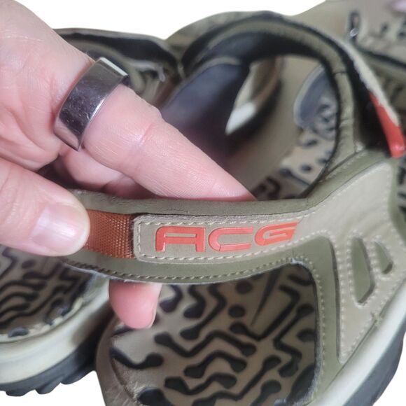 Nike ACG Hiking Trail Sandals Men\'s Size 13 Tan Black Outdoor Gorpcore Vintage main image 5